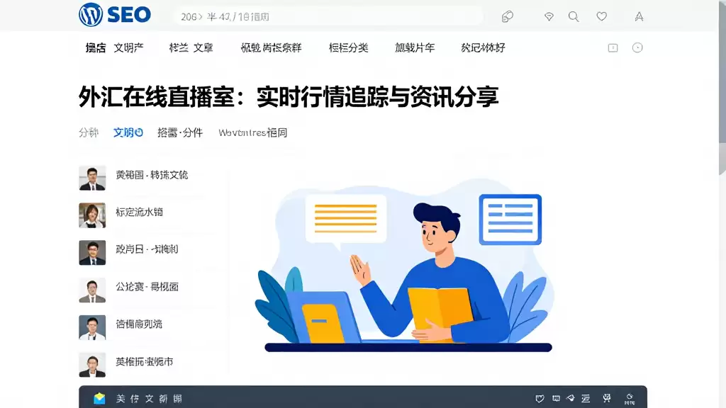 外汇在线直播室：实时行情追踪与资讯分享