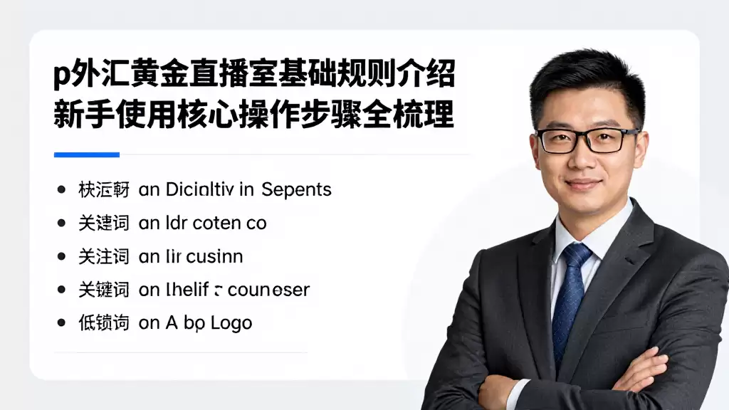 p外汇黄金直播室基础规则介绍新手使用核心操作步骤全梳理