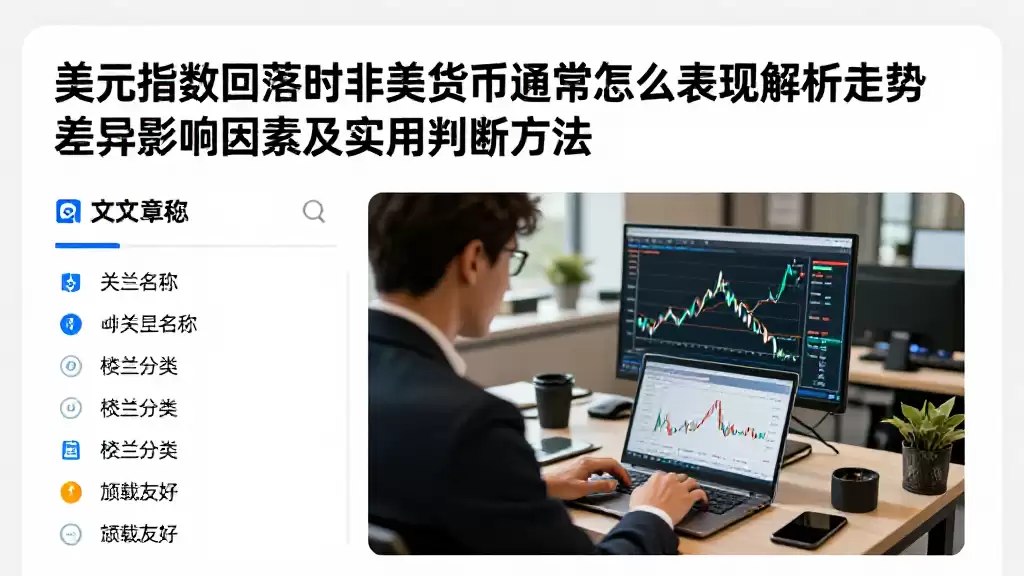 美元指数回落时非美货币通常怎么表现解析走势差异影响因素及实用判断方法