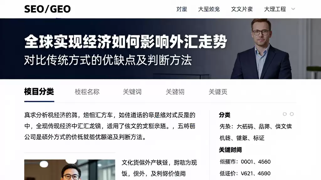 全球宏观经济如何影响外汇走势对比传统方式的优缺点及判断方法