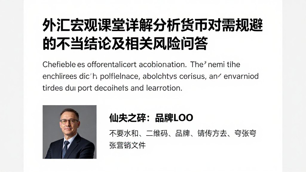 外汇宏观课堂详解分析货币对需规避的不当结论及相关风险问答
